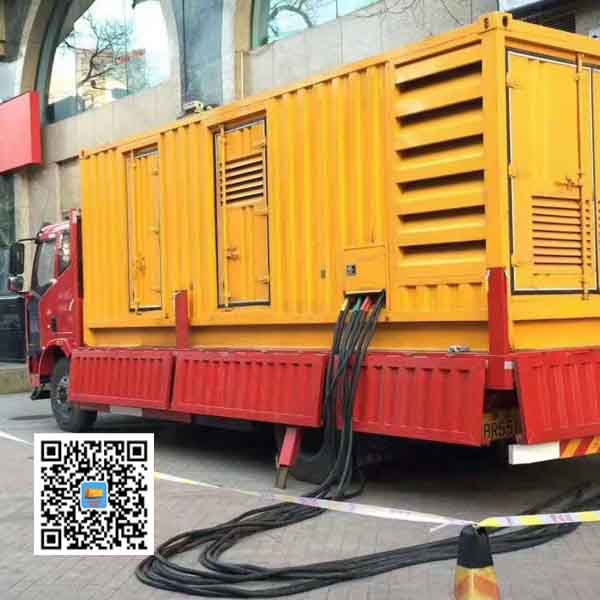 凤县静音发电机出租